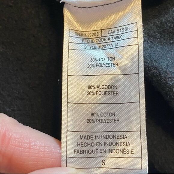 CCM Chicago Black Hawks Hooded Sweatshirt Size Small - Picture 4 of 12